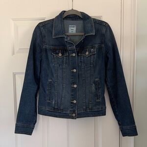 Old Navy Medium Wash Blue Denim Jacket